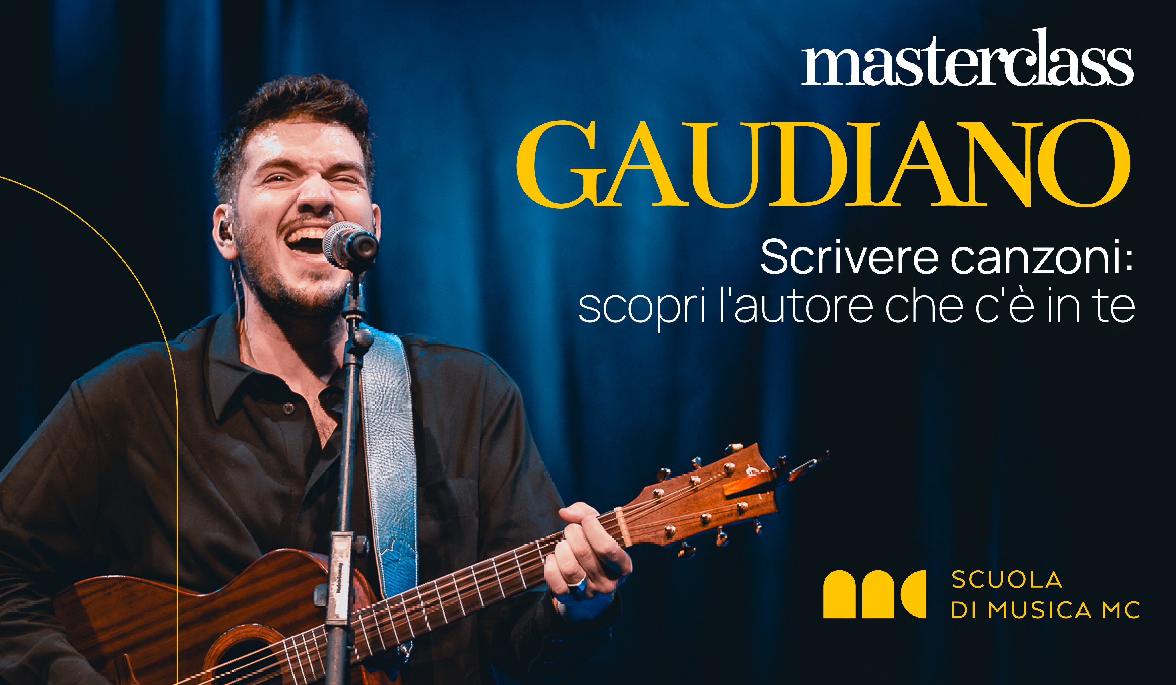 Masterclass di Songwriting con Gaudiano