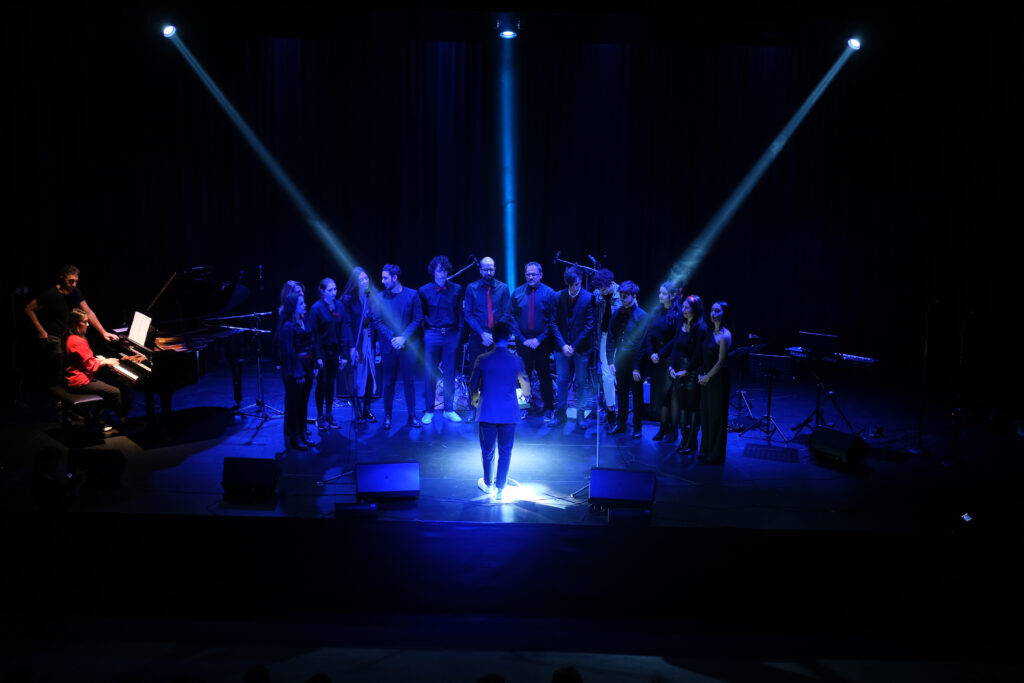coro al concerto di natale milano